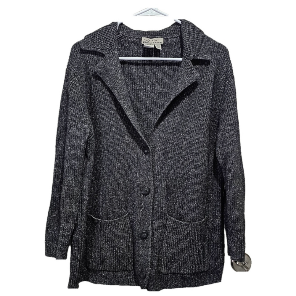 AKA Eddie Bauer Wool Blend Cardigan